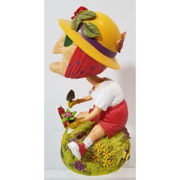 Encore~Granny Gardener Bobbleworks~"Life is Short Get Down & Dirty"~Great Gift! - Picture 5 of 7